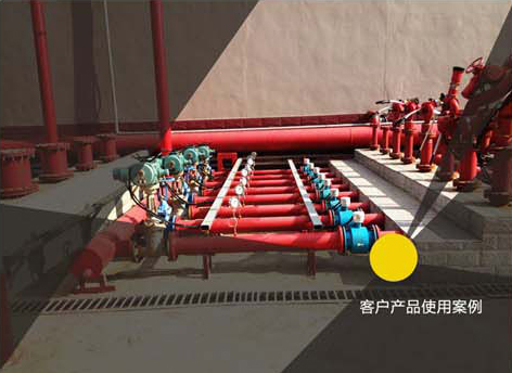 石灰乳流量计工作现场图